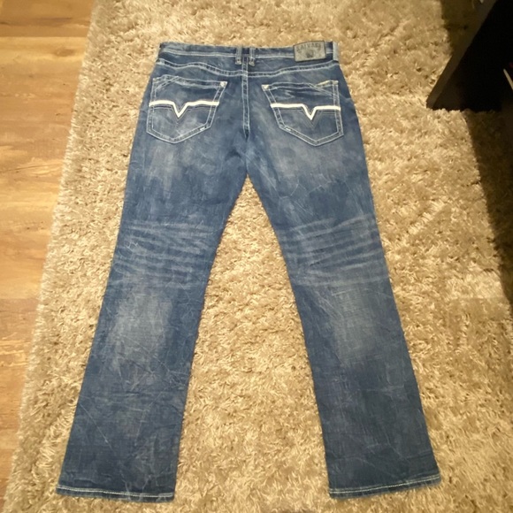 ❌SOLD❌Buckle Salvage Mayhem Straight regular fit mens jeans 36R - Picture 6 of 16